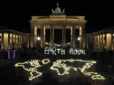 Earth Hour in Berlin